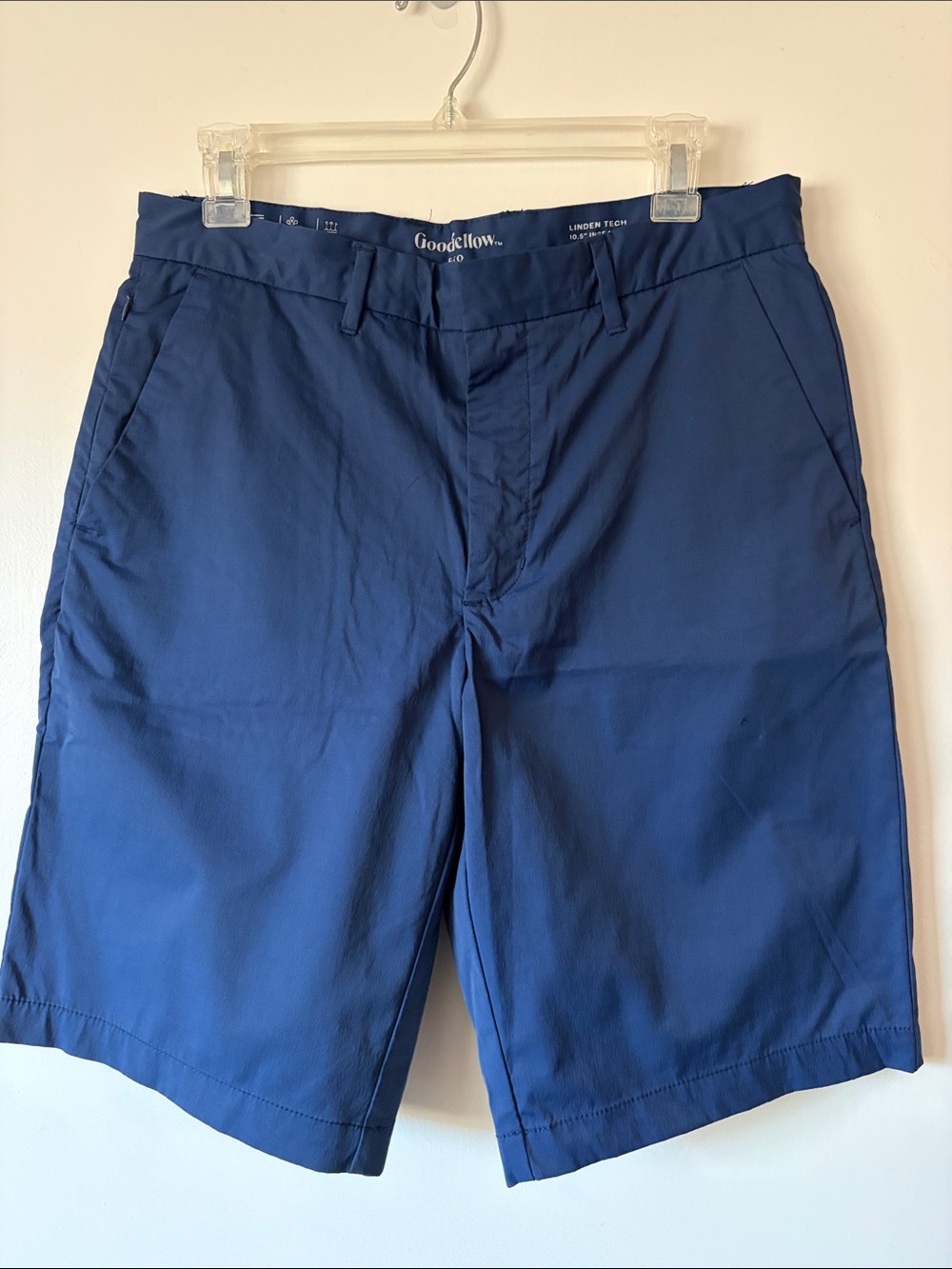 Goodfellow & Co Blue Flat-Front Men's Shorts